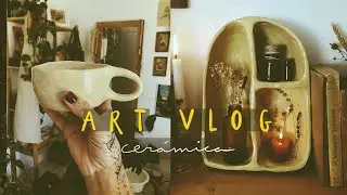 ART VLO Cerámica/ Taza paso a paso y mueble decorativo estilo boho