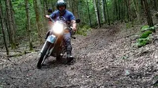 A KLR250 Journey Through the Michigan Wilderness.