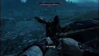 Skyrim: Attacked By An Alcoholic Orc!