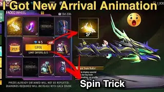 New Faded Wheel Event Free Fire | New Lobby Entry And Skywing Emote | Free Fire New Event