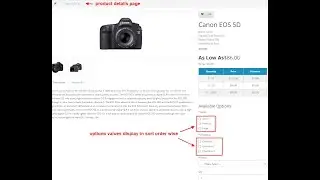 Product Option Value Sorting - OpencartTools
