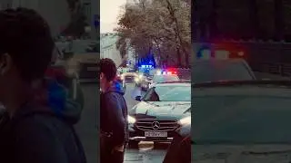 Очередной важный кортеж на патриках🍂