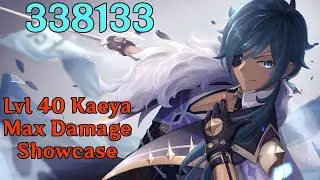 Lvl 40 Kaeya Hit 300K Damage Genshin Impact