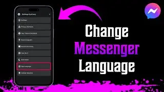 How To Change Messenger Language | Easy