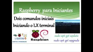 Os 2 primeiros comandos LINUX para testar o Raspbian na Raspberry Pi