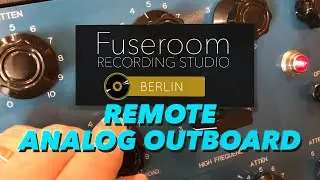Remote Studio Analog Outboard - Gear available for your Recording, Mixing and Mastering!