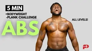 5 Min Abs Plank Challenge - NO Breaks, No Repeat