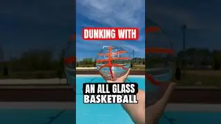 Can a Glass Basketball Survive a Dunk? 💥🏀