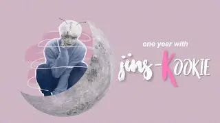 one year with jins-kookie 💜