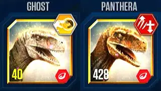 CARNIVORE CARNAGE GHOST VS PANTHERA MODS BATTLE | JURASSIC WORLD THE GAME