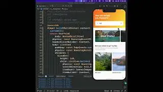 Flutter UI - Travel