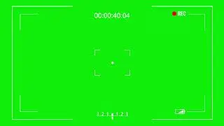 4K Viewfinder Green Screen with Timer