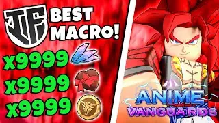 The BEST Macro For Anime Vanguards! (Infinite Trait Rerolls!)