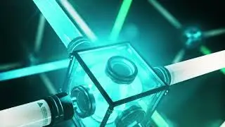 Electronic dance music cool space switching bar VJ background video