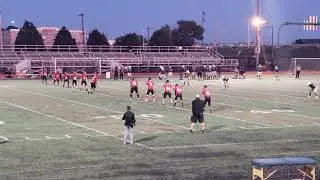 Southern vs Vaux - kickoff after TD