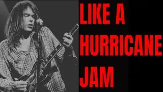 Like A Hurricane Jam Crazy Horse Style Backing Track (A Minor)