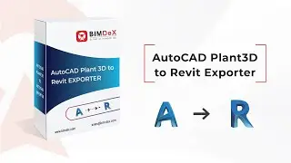 How to export AutoCAD Plant 3D model to Revit | AutoCAD Plant 3D to Revit Exporter Walkthrough Video