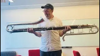 Bb Contrabass Clarinet. Internet, you're welcome.