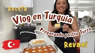 Preparando postre turco / Revani 🇹🇷 fácil y delicioso 😋