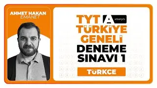 3D Türkiye Geneli Deneme Sınavı 1 - TYT - A Kitapçığı Türkçe Soru Çözümleri