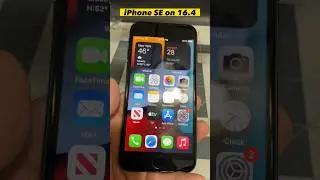 iPhone SE on ios 16.4 