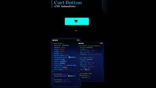 Cart button animation by using CSS code for beginners 🛒#cartbutton #csscode #codingin2024 #shorts
