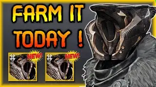 Farm NEW WARLOCK Exotic (CENOTAPH MASK) Today ! (Full Guide)