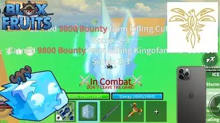 Icefruit + angelv4 + godhuman this build is so broken for bounty hunting/ bloxfruit |mobile player🔥