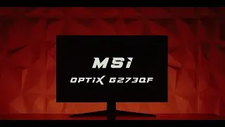 MSI Optix G273QF Esports Gaming Monitor || Unboxing || Ezpz Solutions