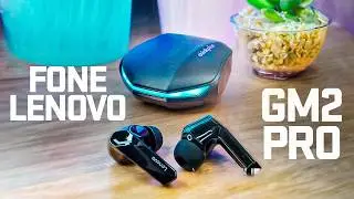 Esse é Melhor FONE DE OUVIDO Sem Fio Custo Benefício - Lenovo GM2 Pro - BOM E BARATO!