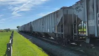 SRC 8618 running freight