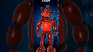 REDBEAR WORKSHOP ANIMATION | Forsaken AR New Dev Animatronic #shorts