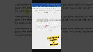 Ms Word Me Paragraph Ke Bich Me Space Km Krne Ka Tarika..