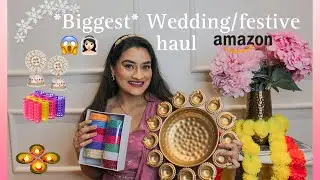 *Biggest* Amazon Wedding / Festive finds haul 2023 #weddingseason #musthaves #haul
