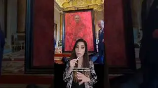 IL DIAVOLO NEL DIPINTO DI RE CARLO lll... #paranormale #recarlo #royalfamily #ritratto #shorts shor