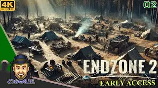 SURVIVING OUR FIRST DISASTER -  Endzone 2 Early Access Gameplay - 02