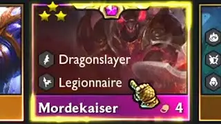 S5 3 Star Mordekaiser ⭐⭐⭐ 1 AUTO = 1 KILL! (TFT Set 5: Reckoning)