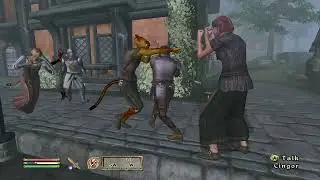 Oblivion The City of Leyawin vs Mythic Dawn Sleeper Agent