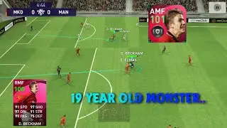 19 Year Old D. Beckham Review...! A Monster ? 🔥