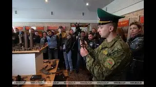 Байкеры из Беларуси и России посетили погранзаставу Усова в Гродно