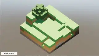 Minecraft-Like Terrain Generator in the Unity Engine
