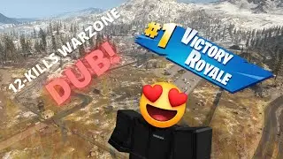 I WON WARZONE WITH 12 KILLS w/ SithuA! - Modern Warfare