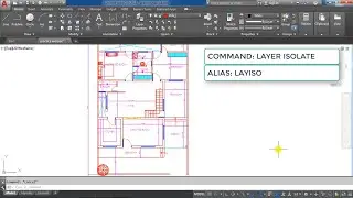 Layer Isolate & Unisolate in AutoCAD (Hindi)