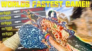 The FASTEST Game Of Warzone EVER PLAYED🤯