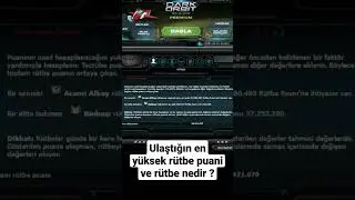 Darkorbit ulaştığın en yüksek rütbe ve puani nedir ? 