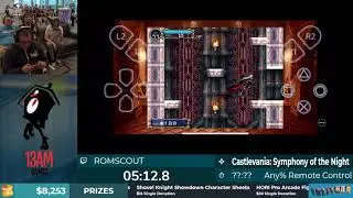 Calithon 2019 Castlevania: SotN iPhone speedrun (PS4 Remote Play)