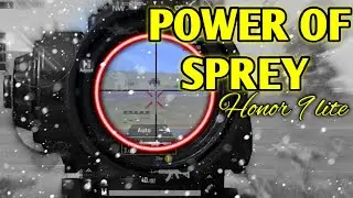 Honor 9 lite Pubg mobile | Smooth + Medium 60 FPS GAMEPLAY | POWER OF SPREY