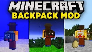 MİNECRAFT SIRT ÇANTASI MODU NASIL İNDİRİLİR! - GÜNCELLENDİ!