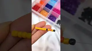 خاتم الكتكوت بالخرز 🐥 beaded chick ring🐥