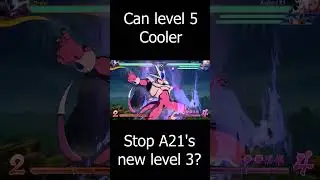 Can level 5 cooler stop A21's new level 3?  #dbfz #dragonball #short #shorts